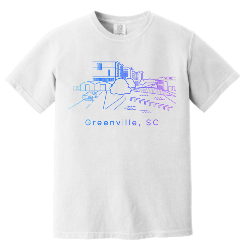 Latitude AI Greenville Unisex City T Shirt