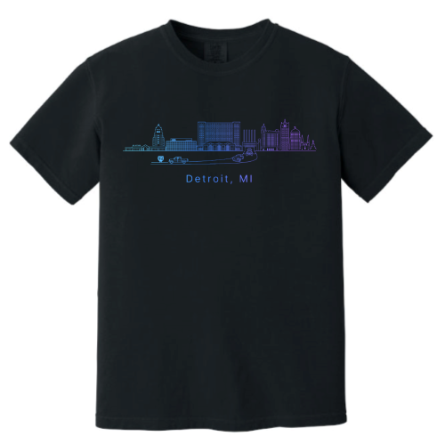 Latitude AI Detroit Unisex City T Shirt