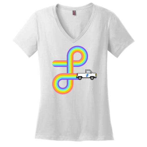 Latitude AI - Pride Month Ladies Perfect Weight V Neck