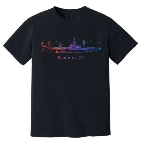 Latitude AI Palo Alto Unisex City T Shirt