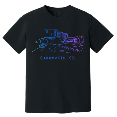 Latitude AI Greenville Unisex City T Shirt