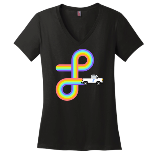 Latitude AI - Pride Month Ladies Perfect Weight V Neck