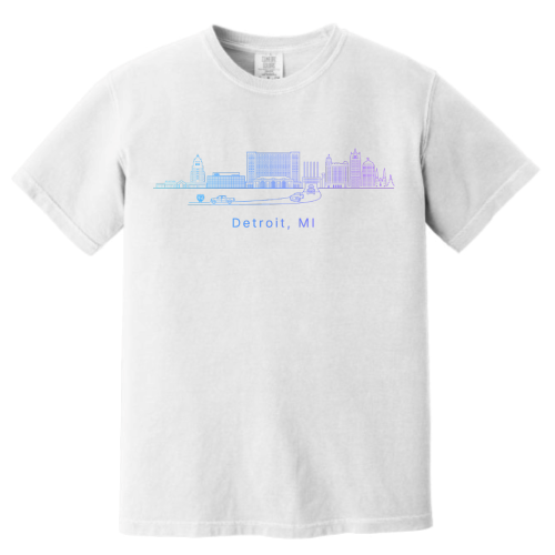 Latitude AI Detroit Unisex City T Shirt