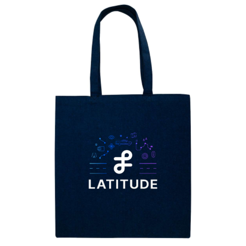 Latitude AI Arch Recycled Tote Bag