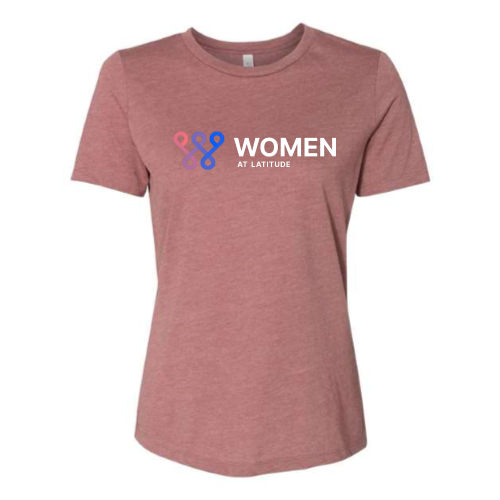 Women at Latitude Womens V Neck T Shirt