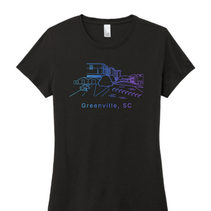 Latitude AI Womens Greenville City T Shirt