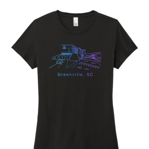 Latitude AI Womens Greenville City T Shirt