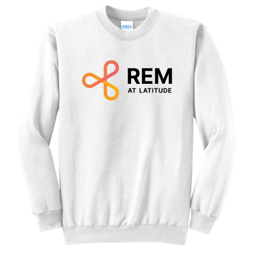 REM at Latitude Crewneck Sweater