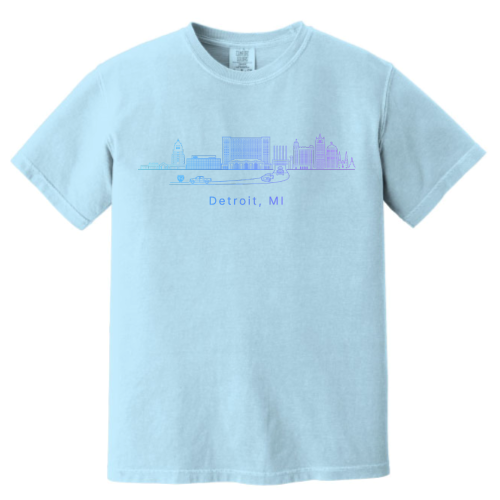 Latitude AI Detroit Unisex City T Shirt