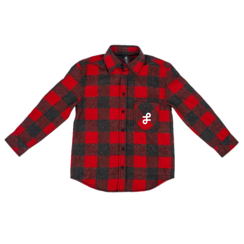 Latitude AI Youth Flannel Printed Loosh